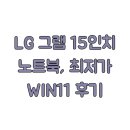 11 | LG 그램 15인치 노트북, 최저가 WIN11 후기
