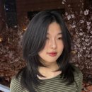 페이스라인펌 중단발레이어드펌 망원미용실 티티비티 연지