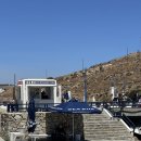 미코노스 항구에서 시내로 이동, new port-old port 이동, seabus 탑승