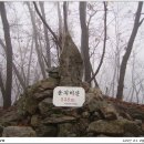 ＜13＞ 백두대간 20차 (10~11구간)＜신의터재~윤지미산~화령재~봉황산~비재~못재~갈 이미지