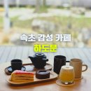 속초펜션 | 속초 카페 추천 설악산 케이블카 근처 디저트 맛집 하도문 이색 실내 데이트 코스