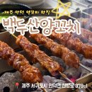양꼬치는 물론 중식요리 맛있는 제주 사계리 맛집 <백두산양꼬치>