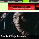 mtv.com 메인에 뜬 닌자어쌔신의 비(기사 해석有)/EW.COM 에뜬 트레일러 이미지
