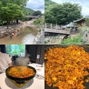 대구 근교 계곡식당 경산 와촌 맛집 참새미골 주말 후기
