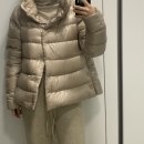 샹티 | HERNO 에르노 퍼넬넥 숏패딩 샹티1985 40사이즈 착용샷 및 후기