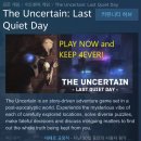 [스팀,gog] The Uncertain: Last Quiet Day, TOTAL Annihilation 무료배포중 이미지