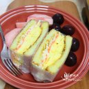 샌드위치와 브런치메뉴 이미지