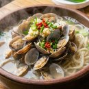 황금바지락칼국수