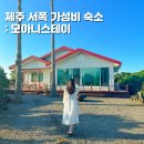 모아니스테이 | 제주 서쪽 숙소 가성비 좋은 모아니스테이
