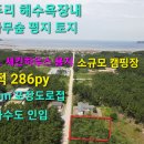 태안부동산 태안군 원북면 신두리 해수욕장내 946㎡ (286py) 펜션부지 세컨하우스부지 캠핑장부지 태안군부동산 서산부동산 서산시부동산 이미지