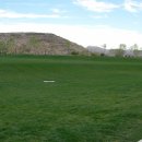 파란 잔디로 되어있는 라스베가스의 공원 ................(82편) 이미지