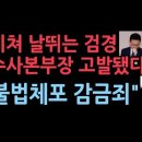 &#34;불법체포 감금죄&#34;, 미쳐 날뛰는 검경 수사본부가 고발됐다. 이미지