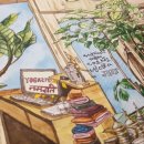 감성수채&펜드로잉 이미지