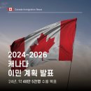 ✅[성공한사람들] 2024년 캐나다 이민 전망은? 2024-2026 캐나다 이민 계획 발표! 이미지
