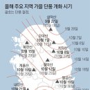 전국 단풍 구경! 오색 파도타기’ 시작, 언제 어디가 가장 찬란할까 이미지