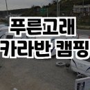 푸른고래 카라반 캠핑 이미지