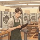 명품 강변 세탁 이미지