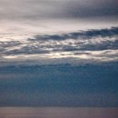 울릉 크루즈 선상서 바라보는 새벽 하늘. 바다풍경! 이미지