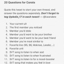 Q&amp;A for Carats 이미지
