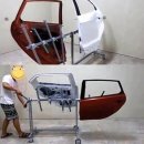 보성자동차정비공업 | 자동차 도장 거치대 범퍼 도색과 건조를 동시에 해결하는 혁신적인 도장 거치대