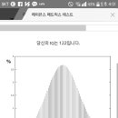 멘사식 아이큐 테스트 결과 이미지