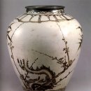 11650-16-166-19 | [국보166호] 백자 철화매죽문 항아리(백자 철화 매화,대나무 무늬 항아리)(국립중앙박물관 국보 5/72...