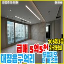 영어도시신화공인중개사사무소 | 제주 (연립주택 매매) 대정읍구억리 제주푸르지오더퍼스트 신축 105동/국제학교 영어교육도시