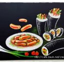 샘머리김밥초크아트 - 대전세종초크아트배우기/대전세종초크아트전문점/대전세종초크아트메뉴판/대전세종초크아트주문 이미지