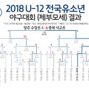 [U-12 전국대회]2018년 U-12 전국 유소년 야구대회 / 백마초는 2조 = [융백건설] / 광주 대성초에 아쉬운패 [최종 스코어 5 : 6] / 7월 29일 각 조 우승팀 확정 이미지