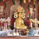 영천 은해사 운부암 금동보살좌상 이미지