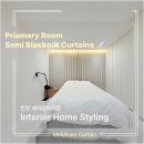 시공-나비 | [미앤데코] 서초커튼 잠원동 메이플자이 안방 100%암막 베이지 나비주름 커튼 시공후기!!