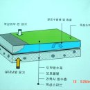 옥상방수도막재의 결함 분석 이미지