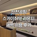 신한항공(국내) | 인천공항 스카이허브 라운지 무료 새벽 이용 후기 신한 SOL트래블 체크카드 혜택