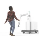 로봇이 움직이는 도서관 이미지