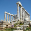 그리스/수니온 곶의 포세이돈 신전(Temple of Poseidon at Cape Sounion) 이미지