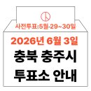충주건강복지타운 | 2026년 6.3 지방선거 충주시 사전투표소 위치·시간 총정리 (+모바일 신분증 이것만은 알아두세요)