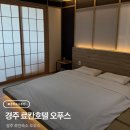 오푸스 | 경주 여행 가성비 좋은 호텔 오푸스 료칸 호텔 자쿠지 후기!