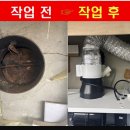 잠실우성아파트(10동뒤) | 후드 소리는 나는데 연기가 안 빠진다면 꽉 막힌 노후 방화댐퍼 철거 후 교체