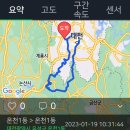 1/19 논산 벌곡임도 라이딩~ 이미지