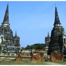 태국 고대도시 아유타야(Ayutthaya) 왓 프라시산펫(Wat Phra Si Sanphet) 이미지