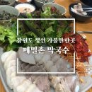 삼삼PC랜드 | 강원도 정선 곤드레밥 유명한 하이원 리조트 맛집 메밀촌막국수