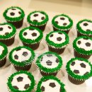 쿠키인스토리 | 잠실 축구 생일파티 컵케이크 타워 제작후기 7살 남자아이 생일파티