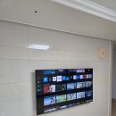 현대메트로타워2차 | 🌞 군산 현대메트로타워2차, 화창한 날의 65인치 TV 타공 설치