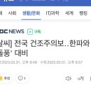 [날씨] 전국 건조주의보‥한파와 '돌풍' 대비 이미지