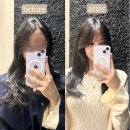 제니플레이스 | 송파역 미용실 ‘에이치플레이스 송파헬리오시티점‘ 제니/한소희 머리-레이어드 C컬펌 볼륨매직 후기