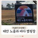 [태안] 신생캠핑장 노을과 바다 캠핑 앤 글램핑 후기 (주말 3만원 가성비 최고!)