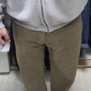 튼튼함과 깔끔한 핏 끝판왕! 로커드(LOKWARD) 캔버스 워크 팬츠 올리브, 키 165 아빠의 리얼 핏 후기