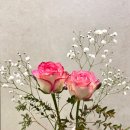 [샤이니 민호님 원데이 플라워 이벤트, 역조공 꽃다발] 맞춤 제작 하바리움 &amp; 하트 키링🌷