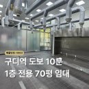 구로디지털공인중개사사무소 | [매물번호 10033] 구로디지털단지역 도보 10분 | 구로동 1층 전용 70평형 물류·접근성 최상 상가 임대