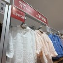 유니클로 프리미엄 리넨 스키퍼 칼라 셔츠 7부 후기 10 핑크